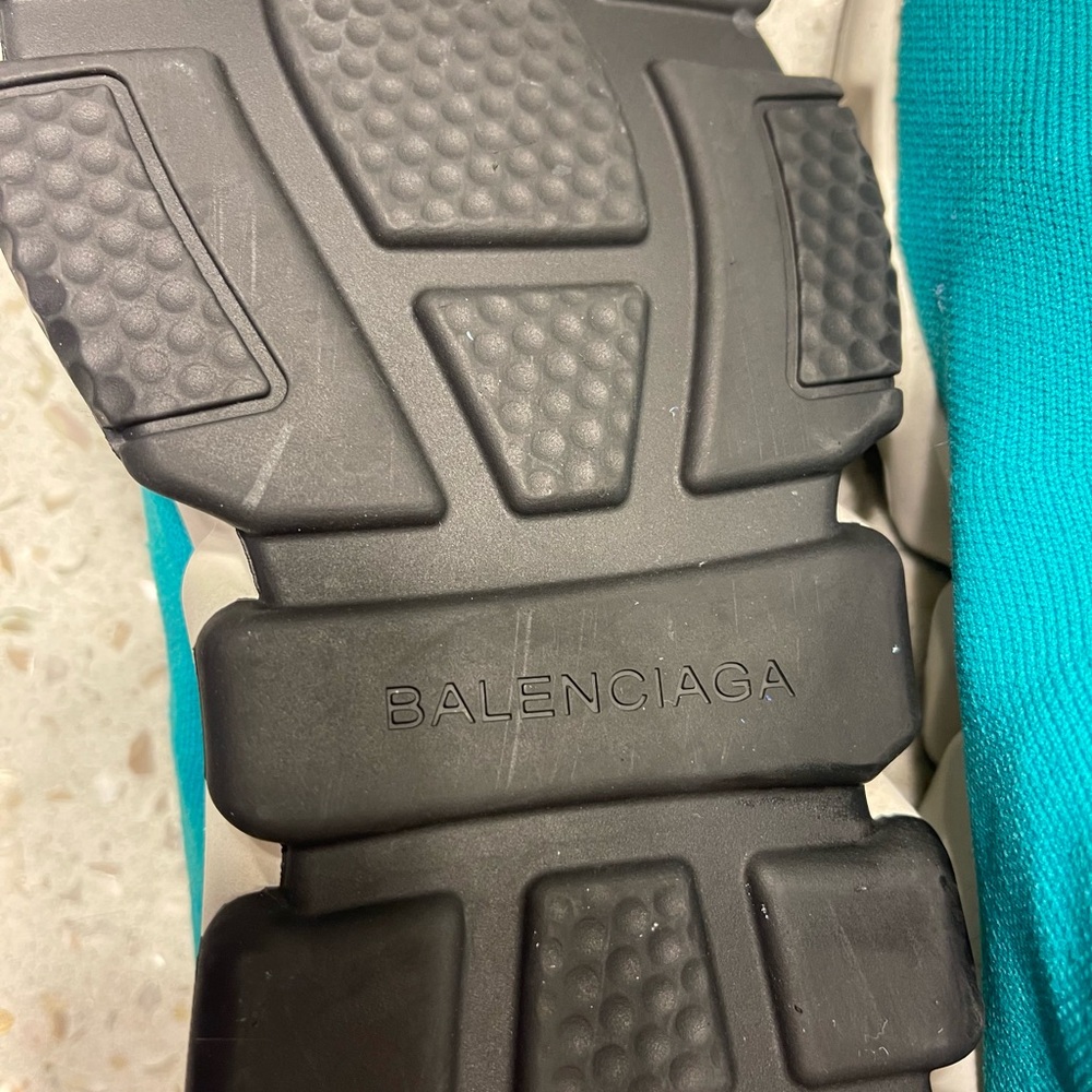 Balenciaga Speed Trainer Blue 37 - Picture 3 of 9